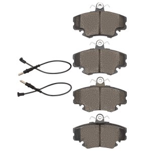 Nissan Aprio Brake Pads - Front - R1 Concepts - Semi Met - `08-`10